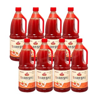 쉐프원 핫스위트 칠리소스 2kg x 8개