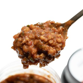 [통통파머스] 매콤통보리장 고기 쌈장 청양고추 비빔 된장, 500g, 1개입