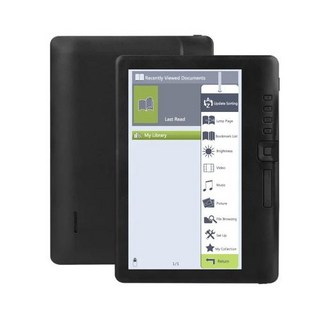 휴대용 전자 책 리더기 메모리 카드 지원 디지털 책 읽기 다채로운 화면 7 인치 4 GB 8 GB 10GB, 512M 4GB, 1개
