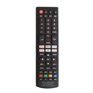 티놀지 삼성 LG 스마트 TV 만능리모컨 RM-1376M2 소니 파나소닉 샤프 중소기업, 1개
