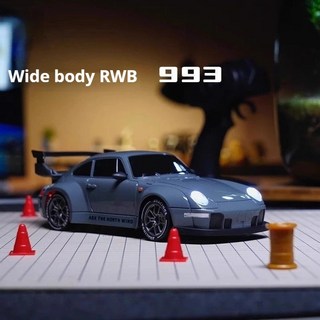 미니드리프트RC카 Rc 리모컨 자동차 보급형 드리프트 풀 사이즈 미니 고속 993 액체 실버 선물, 1개, FQD15 roadblocks