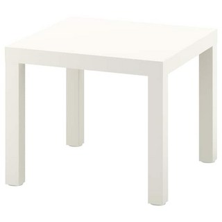 보조테이블 화이트 LACK 55x55 cm, 기본