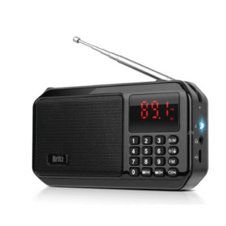 브리츠 휴대용 라디오 MP3 블루투스 스피커 BZ-LV980, 0 검정 1개