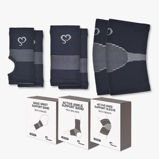 [베베댑] 액티브 임산부 보호대 세트(손목발목무릎)