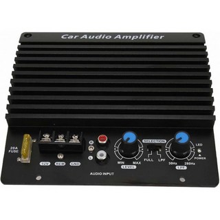 오디오 앰프 업소용 카페 홈오디오 매장용 자동차 파워 앰프 3000W 고출력 노출 보드 12V 8-12인치 우퍼용 알루미늄 합금 재질 패널