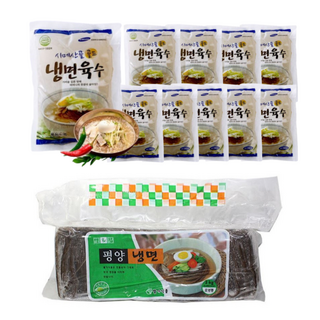 평양냉면 물냉면 별가 평양냉면 + 풍원 냉면 육수 10인분, 350g, 1개