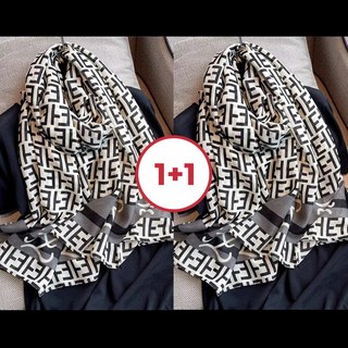 바바 스퀘어 롱 스카프 2세트