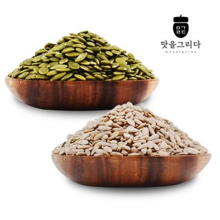 맛을그리다 호박씨 1kg + 해바라기씨 1kg, 2개