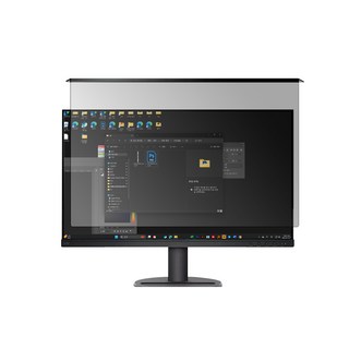 위니즈 모니터 사생활보호필름 블루라이트차단 시력보호 거치형 15.6형 360 x 220 mm WZ-MF026, 1개