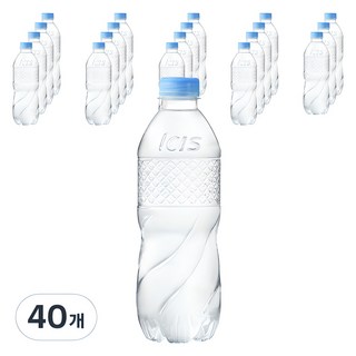 아이시스 초경량 무라벨, 500ml, 40개