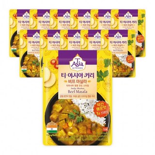 x 티아시아 마살라 비프 커리 170G 12개