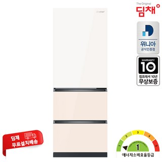 위니아 딤채 1등급 412L 3도어 스탠드 김치냉장고 JDT41KGPISC 딤채 공식인증점 전국무료설치