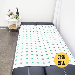 병원 요양시설 환자 침대용 커버 온시트 반시트 고급 린넨 국산, 무지, 1개