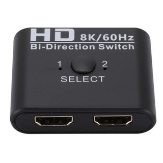 8K HDMI 호환 스위치 양방향 스플리터 4K x 2K 스위처 PS4/3 TV 모니터 어댑터용 in 1 Out 1x2 2x1, 02 8K 60Hz_01, 1개