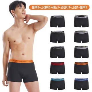 버드하모니 남성용 클래식 드로즈 팬티 10 EA 세트