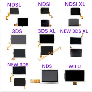 Nintend DS Lite/NDS/NDSL/NDSi XL New 3DS LL XL LCD 디스플레이 용 기존 상단 하단 상단 하단 LCD 화면 디스플레이, 3DS Top lcd, 1개