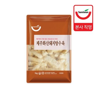 제주화산돼지탕수육 1kg (소스미포함), 1개