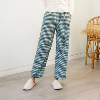 테라우드 여성용 면 9부 주머니바지