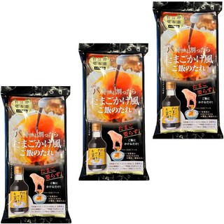 일본 테라오카 양조장 간장계란밥 소스, 3개, 54g