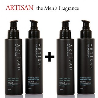 아티산 남성 남자 화장품 스킨 로션 향수 오드 퍼퓸 시트러스, 아티산 스킨2개+로션2개