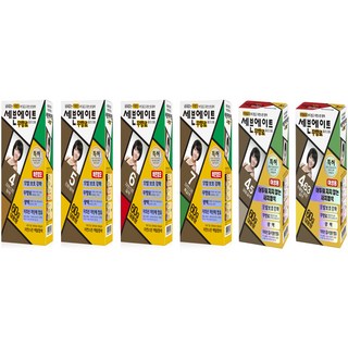 세븐에이트 무향료 칼라크림 60g(4호 5호 6호 7호-새치용 4.5호 4.63호-멋내기새치용), 가. 4호 자연스런 밤색(새치용), 1개