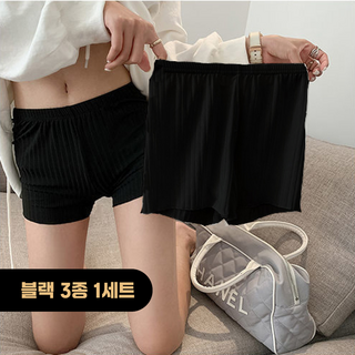 뉴데이 편안한 와이드핏 여성 속바지 3종세트 상품 이미지