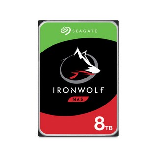 씨게이트 IronWolf 아이언울프 NAS HDD 하드디스크 8TB, ST8000VN002