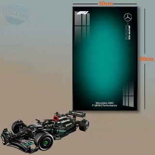 레고 액자 벽걸이 전시 42171 Mercedes AMG F1, 액자32 페라리488, 1개