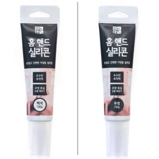 홈핸드 일회용 실리콘 100g, 투명 100g, 1개