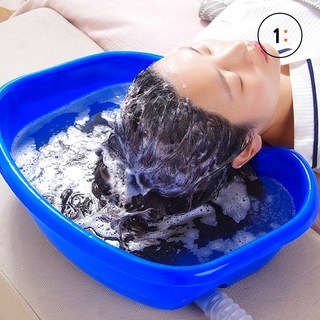 세발기 환자 머리감기 샴푸 임산부 누워서 대야, 상세페이지 참조, 1개