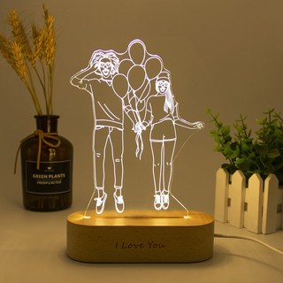 사운드led usbled미니 사진 텍스트 USB, 1 커스텀 1 2인 이미지 커스텀 베이스 솔리드 멀티탭, 1개