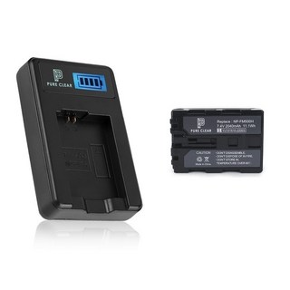 소니 NP-FM500H 배터리와 충전기