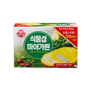 오뚜기 식물성 마아가린200g, 200g, 4개