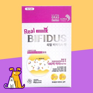리얼비피더스 캣 30포 고양이 장 유산균 장건강/유산균 1개 상품 이미지