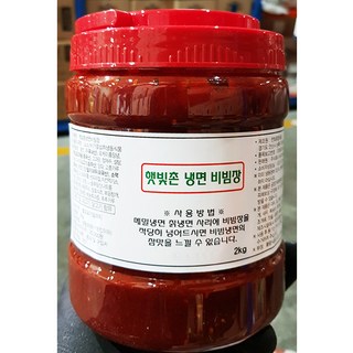 고향 햇빛촌 냉면 비빔장 2kg, 1개 고향 햇빛촌 냉면 비빔장 2kg, 1개