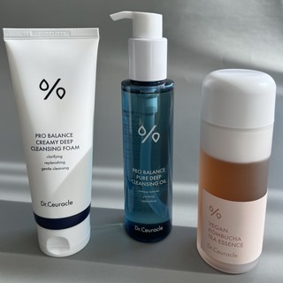 닥터슈라클 PRO BALANCE PURE DEEP CLEANSING OIL 155ml+Cleansing Foam 150ml+VEGAN KOMBUCHA TEA ESSENCE 150m, 1개, 150ml