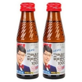 고려은단 비타민C 1000 음료 비타민 플러스 50병, 100ml, 50개