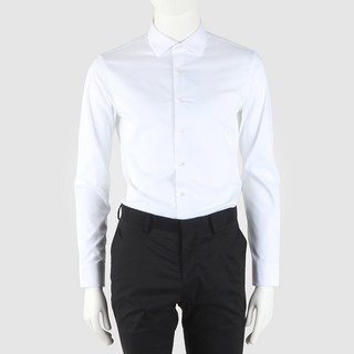 킨록바이킨록앤더슨 화이트 BASIC 와이드에리 스판 드레스셔츠