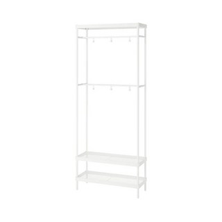 이케아 마카페르 스탠드행거 선반 신발장 드레스룸 78x32x200cm, 705.309.87