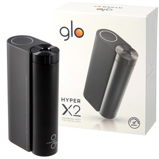 glo HYPER X2 black 글로우 하이퍼 엑스 투 메탈 블랙 [정규품 제품 등록 가능]
