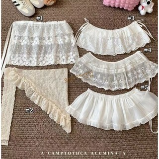 와이엔디샵 요즘핫템 여리여리 러블리 코디룩 레이어드 스커트 레이스 치마