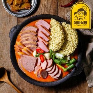 리얼 햄 소시지 듬뿍 부대찌개, 600g, 3개