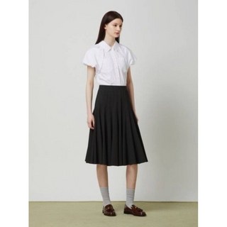 CC콜렉트 핀덕 플레어 스커트 (C242MSD042) 196015