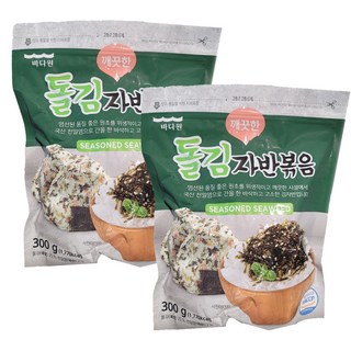 바다원 깨끗한 돌김자반 볶음, 2개