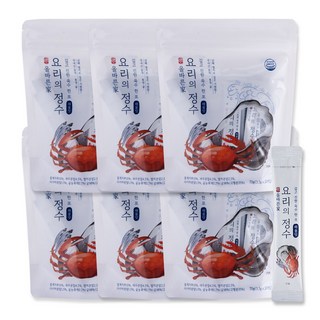 올바른가 요리의정수 멸치 국물 조미료 분말육수 해물맛 20개입X6팩, 70g, 6개