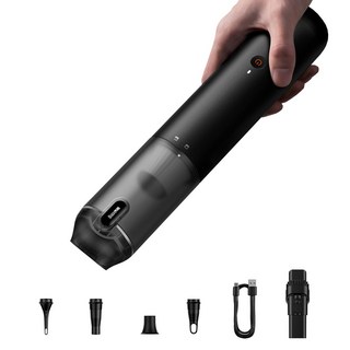 베이스어스 4in1 12000Pa 고흡입력 무선 차량용 진공청소기, a3lIte(국내a/s), 어두운