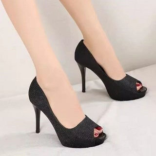 도나샵 토오픈 가보시힐 하이힐 여성구두 sk-46077