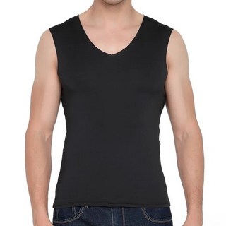 라라티와이 무봉제 아이스 원단 슬림핏 쿨런닝 4매세트