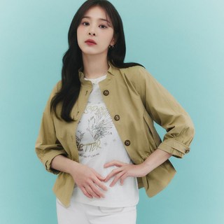[지센] 여성 [PEEROZE ] 페플럼 스트림 숏 자켓 TYWKZF52_[2컬러]