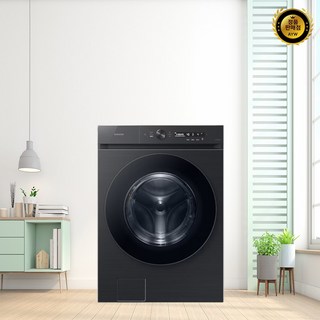 삼성전자 비스포크 그랑데 AI 세탁기 WF25CB8890BV 25kg 방문설치, 블랙캐비어